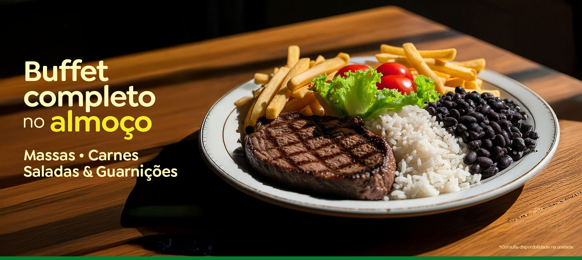 1 - BUFFET COMPLETO ALMOCO